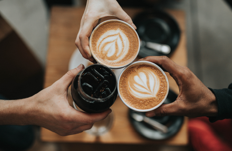 コーヒー乾杯