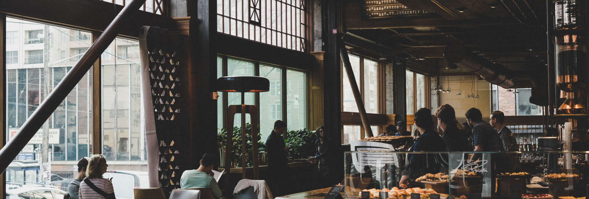 カフェ店内の様子